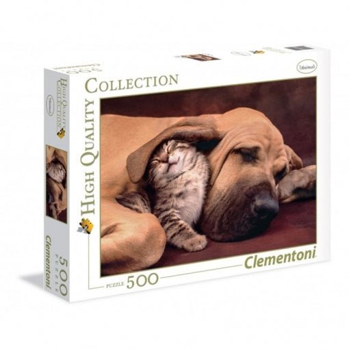 Clementoni Puzzle 500 Caricias Cuddles (CLEMENTONI-35020)
