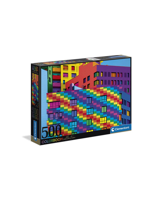 Clementoni Puzzle 500 Cuadrados Coleccion Colorboom (CLEMENTONI-35094)