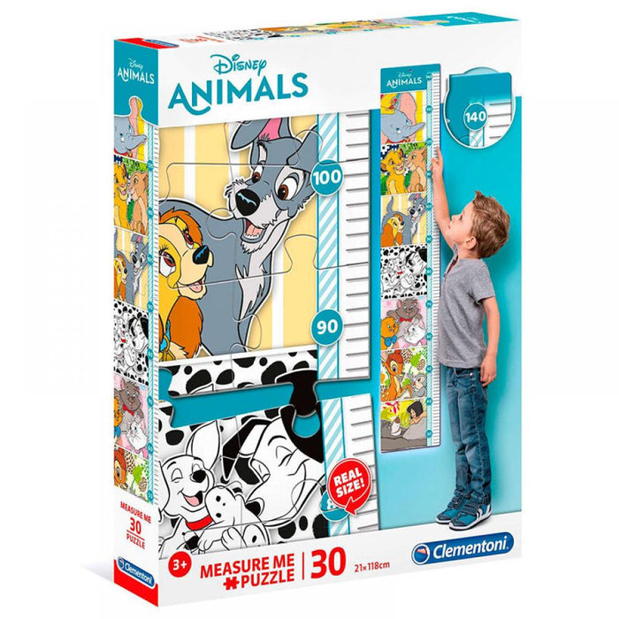 Clementoni- Puzzle Metro 30 Piezas Maxi Disney Animals (20335)
