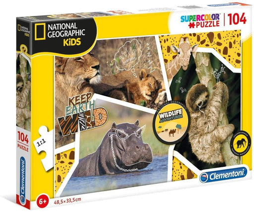 Clementoni Puzzle National Geographic - Wildlife Aventure (27143)