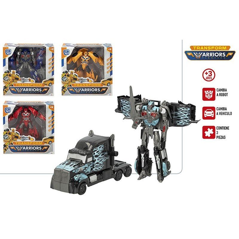 Color Baby Robot transformable Warriors Fighters (49437)