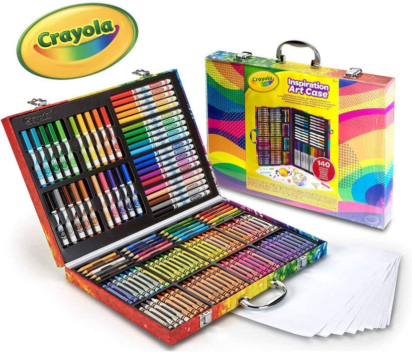 Crayola Maletin del Artista Arcoiris 140 Piezas (04-1054)