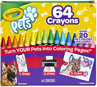 Crayola pets 64 Ceras (521164)