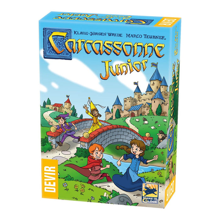 Carcassonne Junior: juego de mesa infantil a partir de 4 años. Aprende y diviértete construyendo caminos. Envío gratis en compras superiores a 49,99€.

