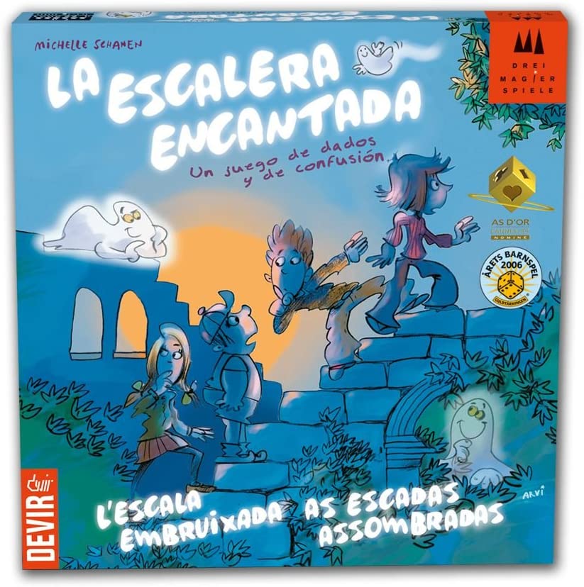 Caja del juego La Escalera Encantada de Devir