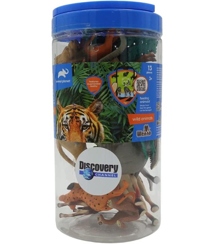 Discovery Set de 13 piezas animales salvajes (D6401)
