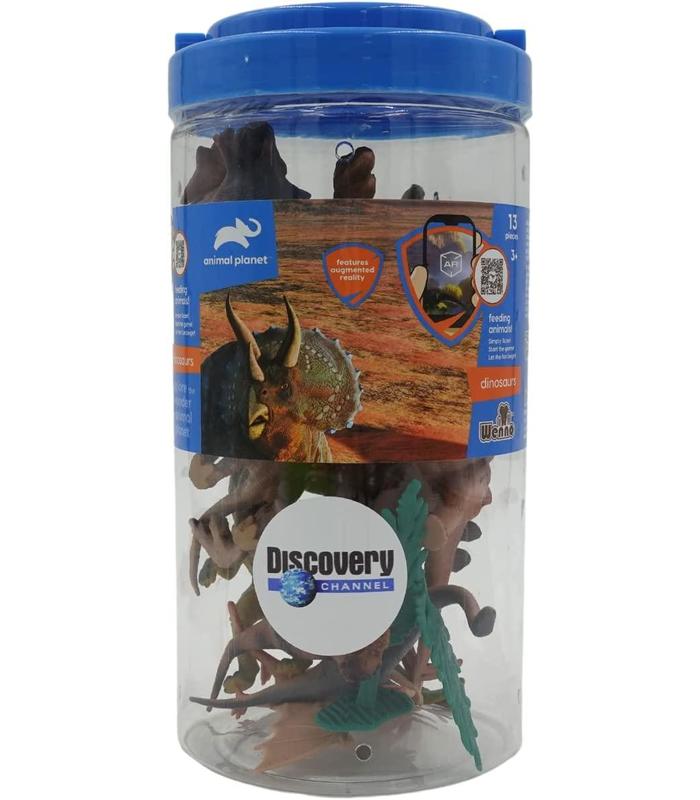 Discovery Set de 13 piezas dinosaurios (D6404)