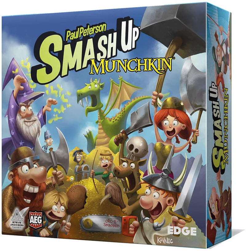 Edge Smash Up - Munchkin, juego de cartas