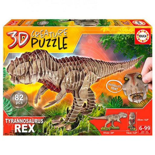 Educa Borrás Puzzle 3D Criatura T-Rex (19182)