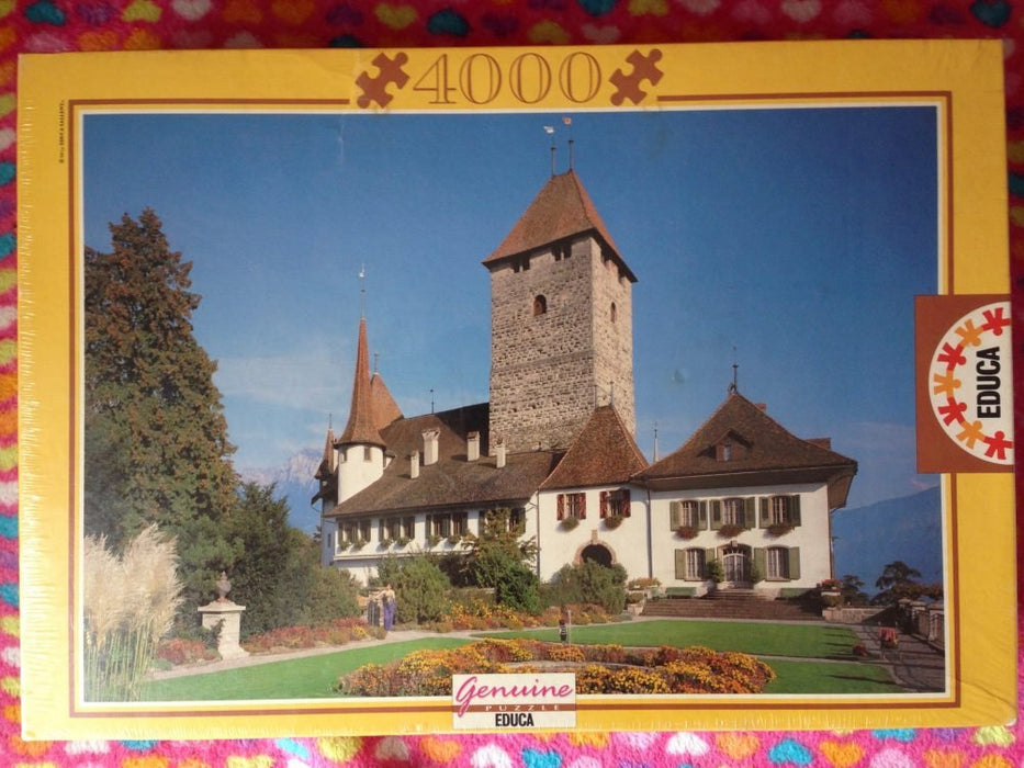 Educa Borrás - Puzzle 4.000 Piezas Castillo Spiez, Suiza (79330)