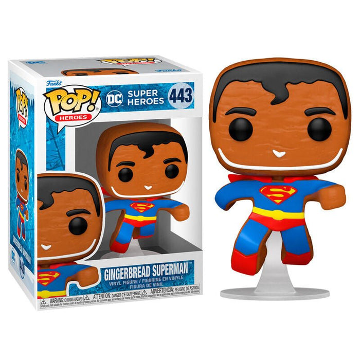Funko Pop SuperMan Galleta de Jengibre DC Heroes (64322)