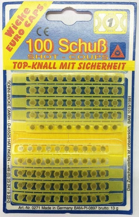 Gonher Fulminantes 100/01 pack de 100 unidades - vista principal