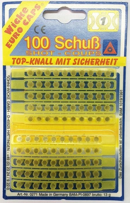 Gonher Fulminantes 100/01 pack de 100 unidades - vista principal