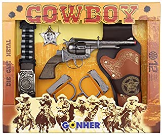 CAP GUN - 121/0 - Gonher Cowboy Revolver 12 Shots