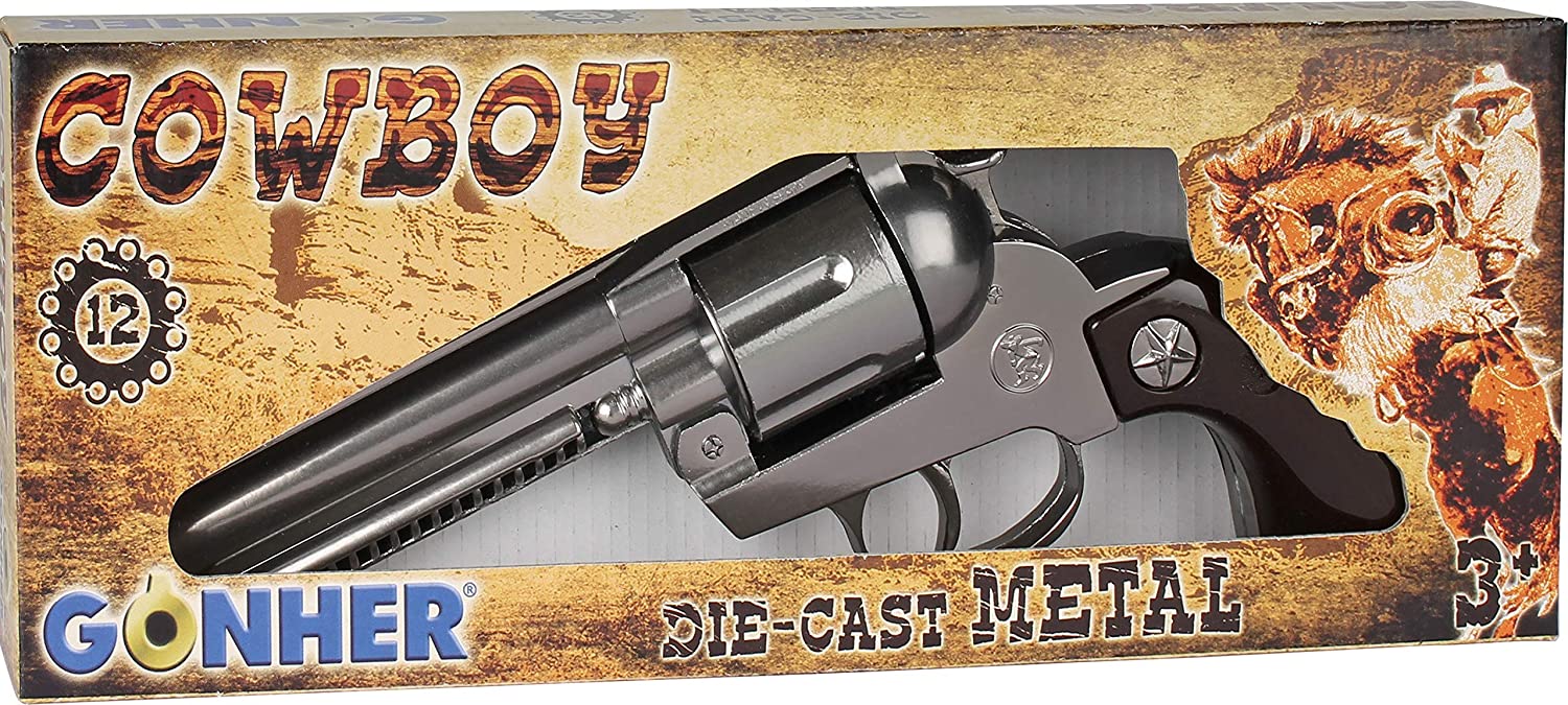 Gonher Revolver Cowboy 12 Tiros (121/0)