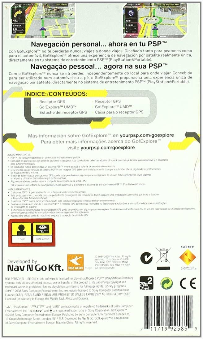 Gps Go Explore + Umd