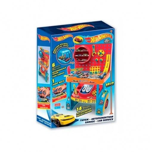Hot Wheels Banco de Harramientas y Garaje (B-9692)