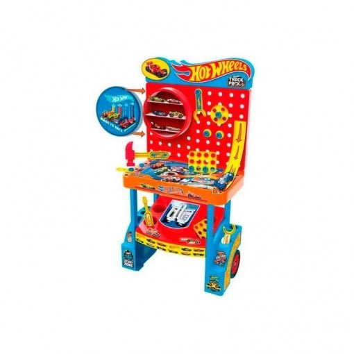 Hot Wheels Banco de Harramientas y Garaje (B-9692)