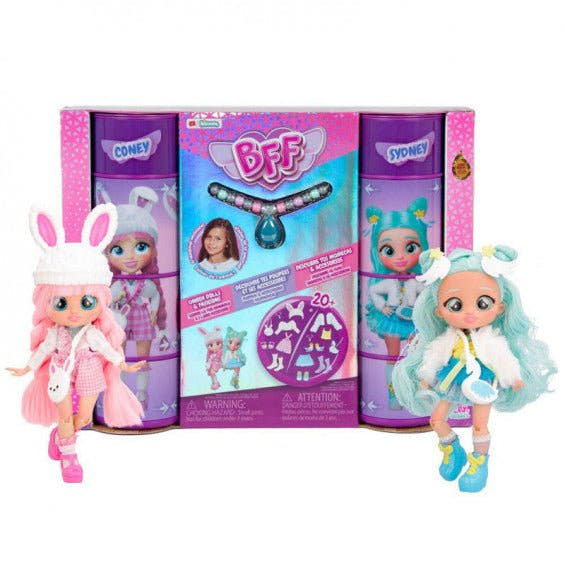 IMC Toys Bebés Llorones Best Friends Forever Pack Coney y Sidney (904316)