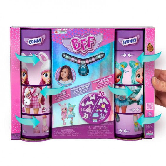 IMC Toys Bebés Llorones Best Friends Forever Pack Coney y Sidney (904316)