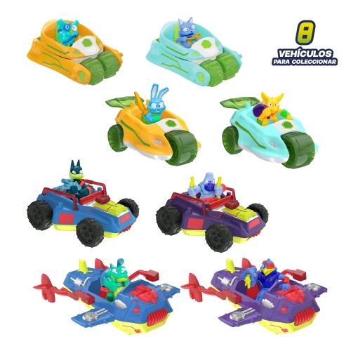 IMC Toys Metazells Vehicle Collector Plane Purple (910225)