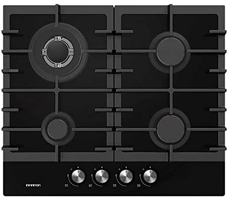 Infiniton Encimera de Gas 4 Fuegos triple corona (GG-429)