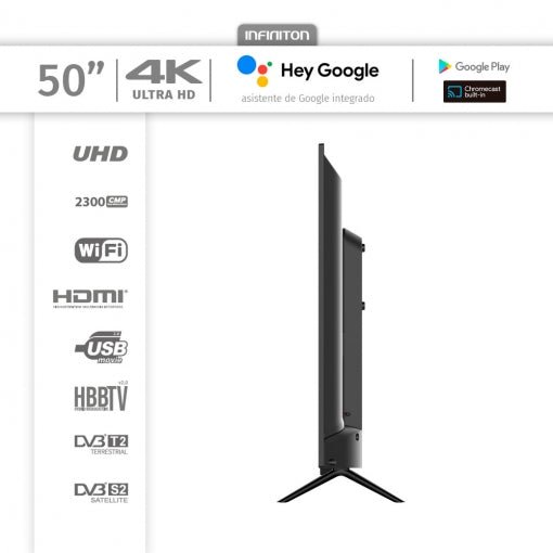 Infiniton Televisor 50" 4K Smart Tv Android (50AF2300)