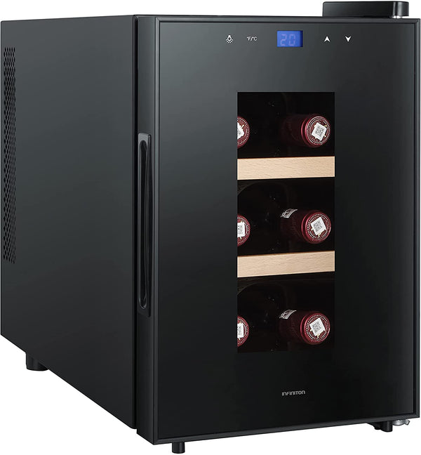 Vinoteca Infiniton WCL-6B, 6 botellas, 20L, tecnología termoeléctrica.