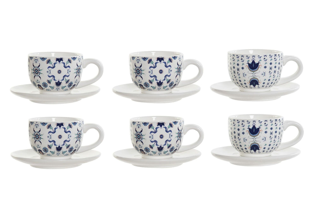 Item Set de café 6 tazas Dolomite Metal Azulejos (PC-186820)