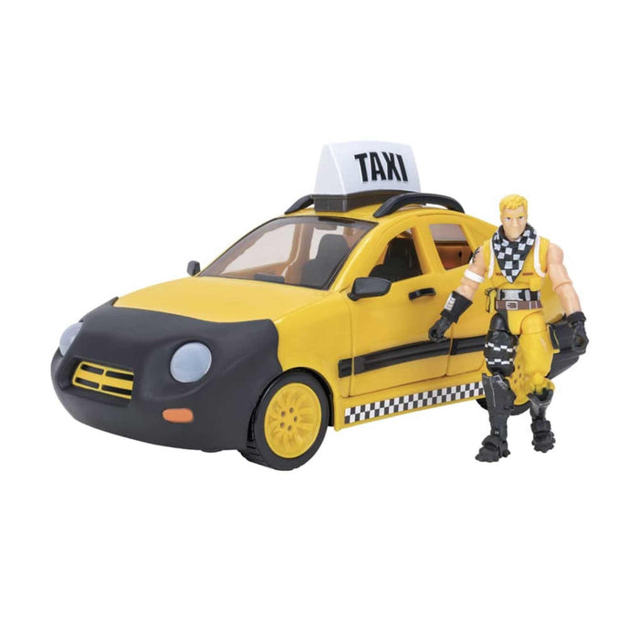 Jazwares Fortnite Vehículo Taxi y Figura Joe (T0817)