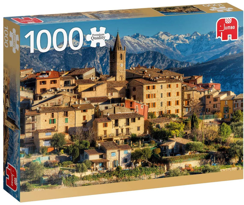 Jumbo Puzzle 1000 ALPS NEAR CÔTE D´AZUR (DISET-18831) Jumbo