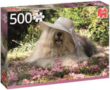 JUMBO puzzle 500 - SOPHIE EN UN LECHO DE FLORES