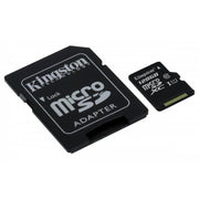 Kingston Memoria Micro SDHC 128GB con adaptador (27482)