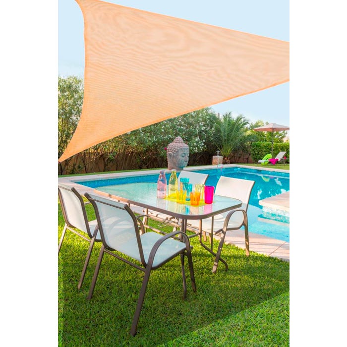 LDK VELA SOMBREO TRIANGULAR CRUDO 3 X 3 X 3 M (82891)