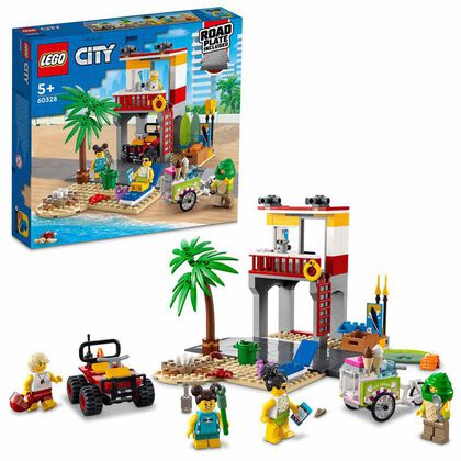 Lego City Base de Socorristas en la Playa (60328)