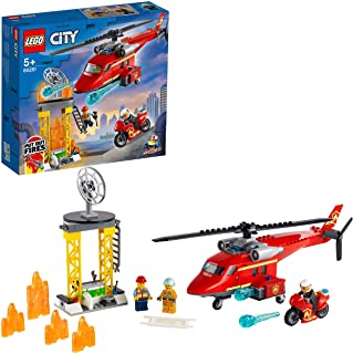 Lego city HELICOPTERO DE RESCATE DE BOMBEROS
