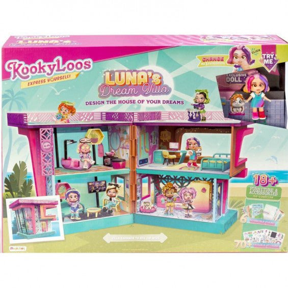 Magic Box Kookyloos Playset Villa de ensueño de Luna (PKLSP112IN30)