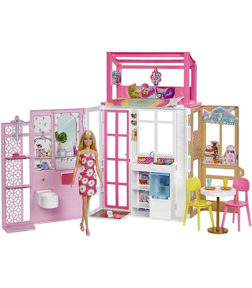 Mattel Barbie Casa 2 pisos (HCD48)