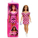 Mattel Barbie fashionista vitiligo curvy con vestido lunares (GRB62)