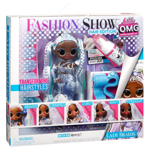 MGA L.O.L Surprise OMG Fashion Show Lady Braids (584285)