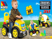 Moltó Correpasillos Camión con 10 Blocks (17220)