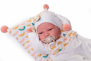 Muñecas Antonio Juan - Recien nacida Lea con cojin de soles (50391)
