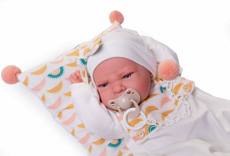 Muñecas Antonio Juan - Recien nacida Lea con cojin de soles (50391)