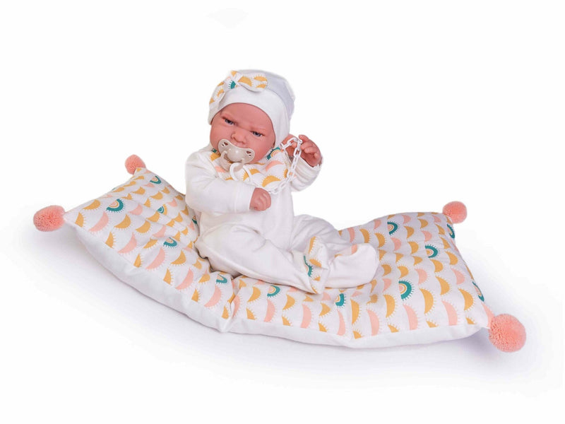 Muñecas Antonio Juan - Recien nacida Lea con cojin de soles (50391)