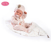 Muñecas Antonio Juan - Recien Nacida Lea Parejita Manta Estrellitas (50276)