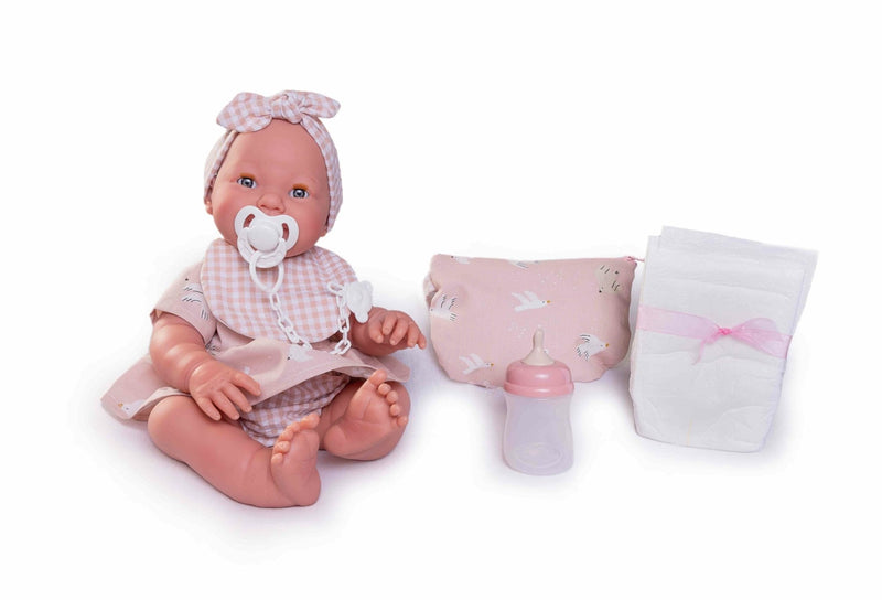 Muñecas Antonio Juan - Recién Nacida Mia. ¡Hace pipí y viene con muchos accesorios! Ideal para el juego simbólico. ¡Envío gratis a toda España!