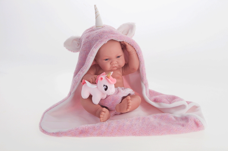 Muñecas Antonio Juan - Recien Nacida Nica Unicornio (50086)
