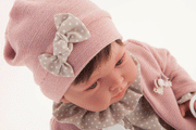 Muñecas Antonio Juan - Recién Nacida Pipa Chaqueta Rosa (33006)