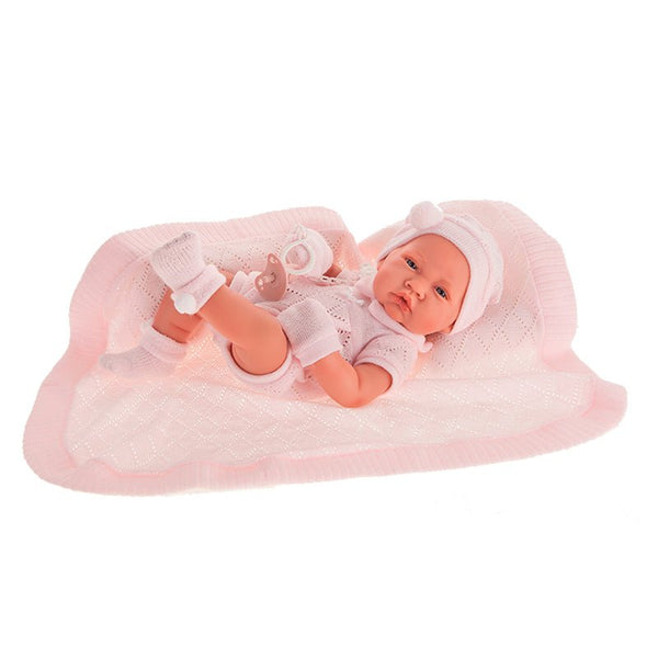 Muñeca Antonio Juan Recién Nacida Lúa toquilla referencia 50064