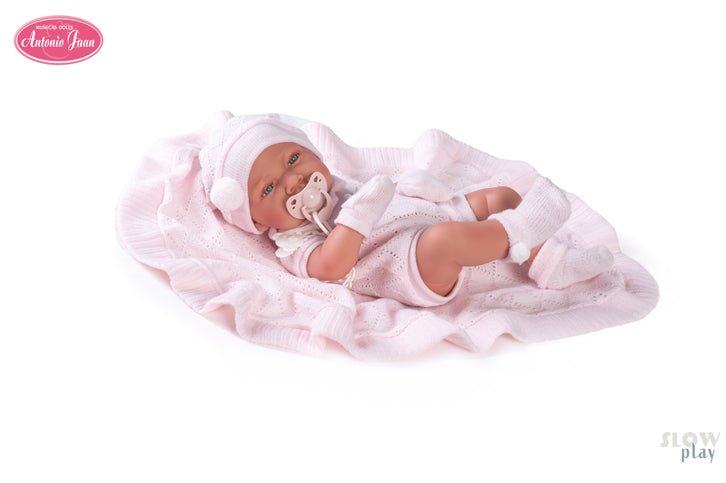 Muñecas Antonio Juan Recien Nacida Toquilla de punto (50064)